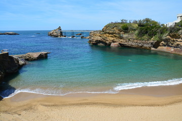 Biarritz Plage du Port Vieux Pays Basque France