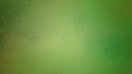 Elegant green background with old vintage grunge texture; abstract rough material design that is distressed and worn with light yellowed center and dark grungy borders