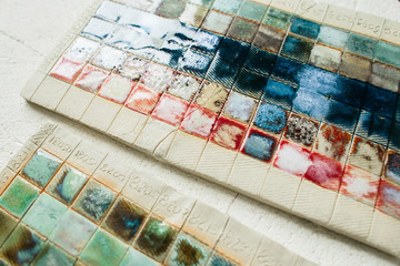 the color palette glazes for ceramic products