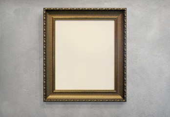 Picture Frame and wall texture with Clipping path