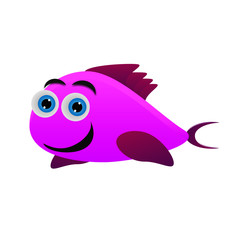 cute cartoon fish
