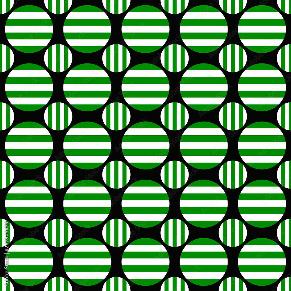 Aufkleber simple seamless pattern - abstract vector circle background illustration