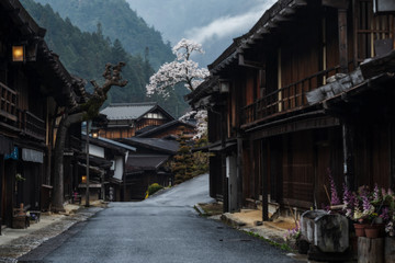 Post town of Tsumago juku, Kiso valley
