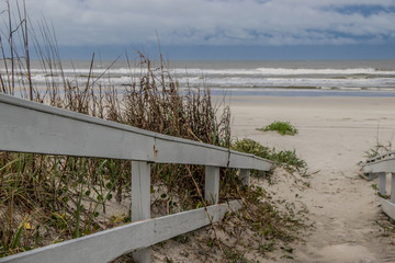 path to the beach Bryn Mar Ocean Resort, St Augustine