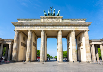 Obraz premium Brandenburg Gate (Brandenburger Tor), Berlin, Germany