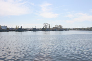 Fototapeta premium Im Hafen von Swinemünde