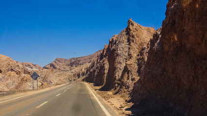 Valle de la Luna in Chile, Atacama desert