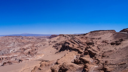 Valle de la Luna in Chile, Atacama desert