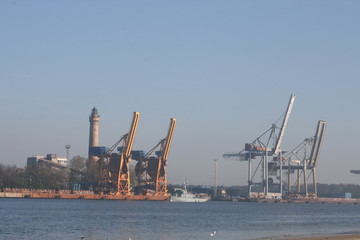 Im Hafen von Swinemünde