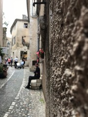 Fototapeta premium narrow street in the city