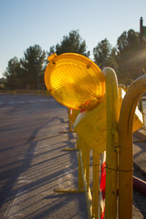 Road works light