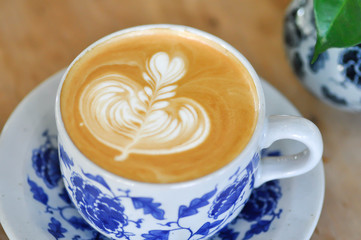 hot coffee or hot cappuccino