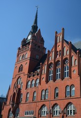 Town Hall in Berlin Steglitz (Built between 1896 and 1897) from March 28, 2017, Germany