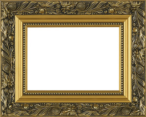 Picture frame isolated on white