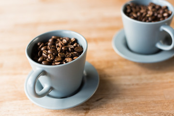 cup of coffee beans