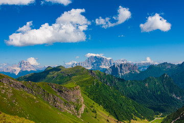 Dolomites / View from Mount Padon