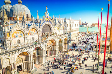 cathedral of San Marco, Venice - obrazy, fototapety, plakaty