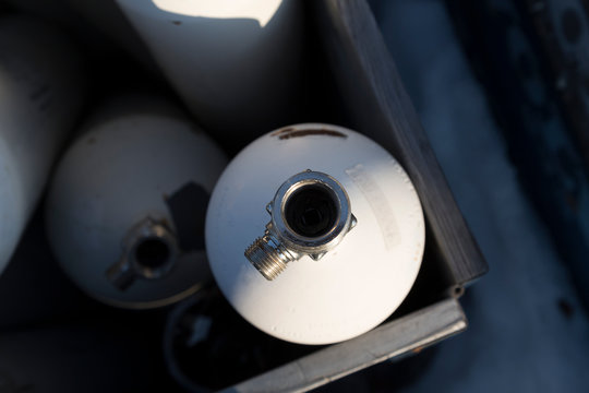 Canisters in a box