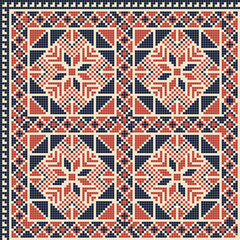 Palestinian embroidery pattern 155