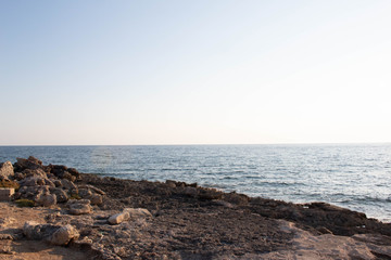 Fototapeta na wymiar views of the Salento sea