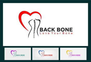 backbone icon health logo