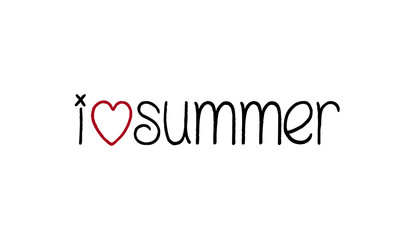 Summer special typography design for print or use as poster, flyer or T shirt