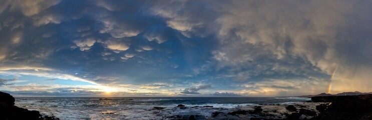 After the storm at Jandia Fuerteventura