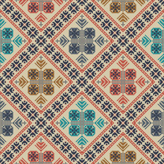 Palestinian embroidery pattern 185