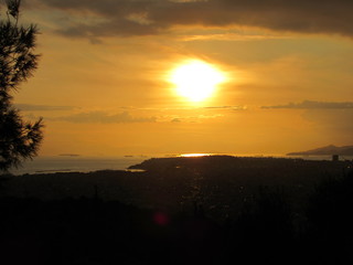 Sunset over the Aegean