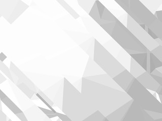 Abstract grey and white background. Modern design for business, science and technology.