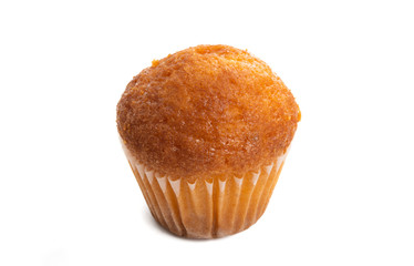 small cupcake isolated
