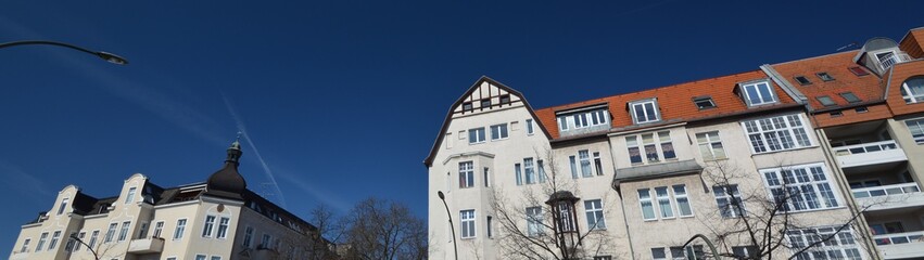 Spring Impressions from Berlin Steglitz from March 28, 2017, Germany