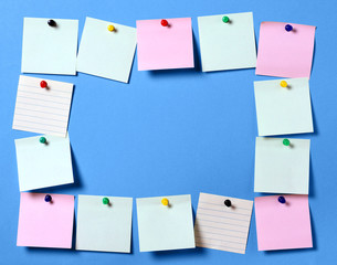stickers on a button with curved corners, ready for your message. The photo. On a blue background