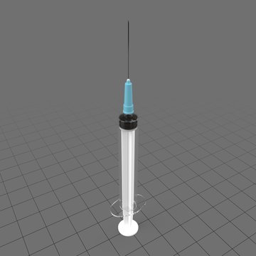 Empty syringe