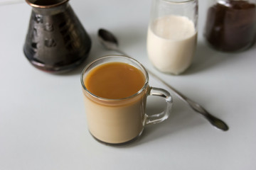 make coffee, cup of coffee, drink coffee, pour the coffee