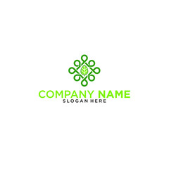Natural Herbal Medicine Pharmacy Logo design inspiration