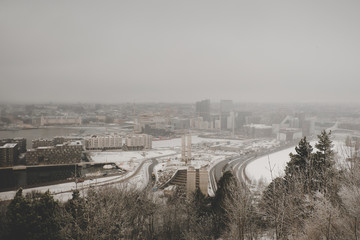 View from Ekeberg Park in Oslo, Norway