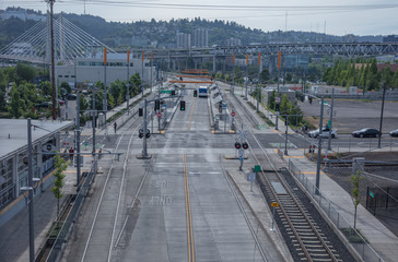 Tilikum crossing bridge