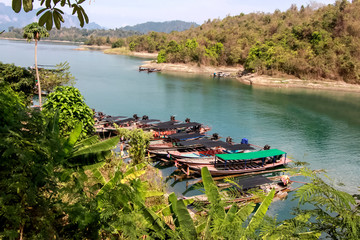 boat on the lake