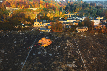 The city of Luxembourg