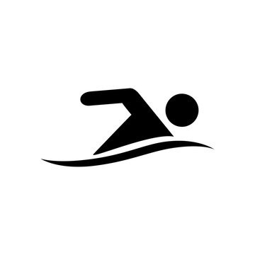 Swimming icon. Vector Illustration design. EPS10