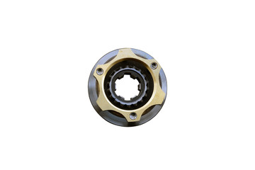 synchronizer gear box isolated on white background