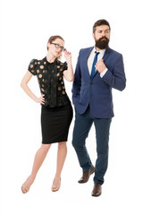 Sexy secretary and manager. Love concept. Man and woman business colleagues. In love with ceo. Office flirt. Career company. Office couple. Flirting and seduction. Office affair. Flirting with boss