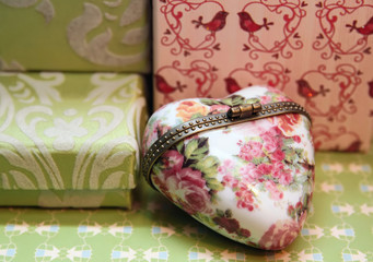 Geschenkschachteln im Vintage-Stil