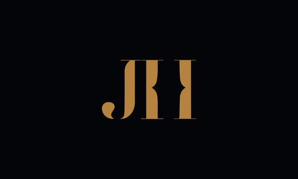 JH logo design template vector minimal design