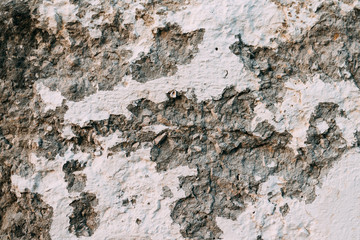 Texture of concrete wall with daylight
