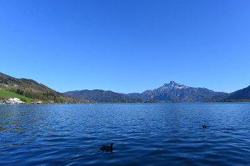 Mondsee im oberösterreichischen Salzkammergut