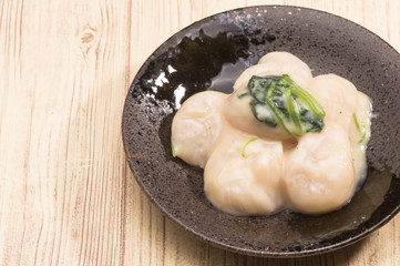 貝柱の和え物