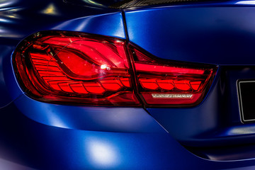 Car taillight system led technology