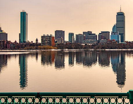 Boston Skyline From MIT